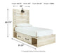 Cambeck Bed with 2 Storage Drawers - Yulissa Home Furnishings (NJ)