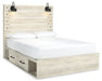 Cambeck Bed with 2 Storage Drawers - Yulissa Home Furnishings (NJ)