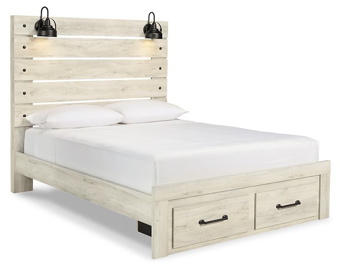 Cambeck Bed with 2 Storage Drawers - Yulissa Home Furnishings (NJ)