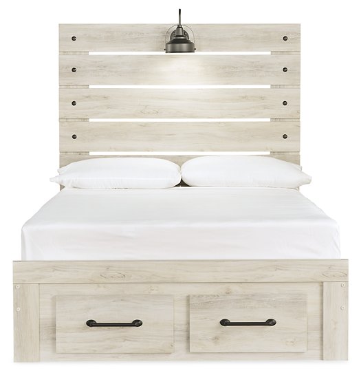 Cambeck Bed with 2 Storage Drawers - Yulissa Home Furnishings (NJ)