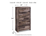 Derekson Chest of Drawers - Yulissa Home Furnishings (NJ)