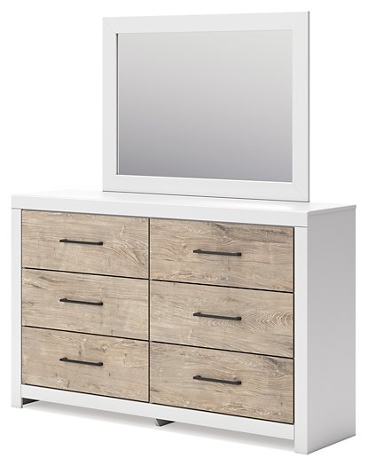 Charbitt Dresser and Mirror - Yulissa Home Furnishings (NJ)