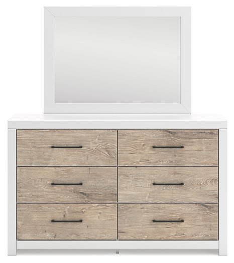 Charbitt Dresser and Mirror - Yulissa Home Furnishings (NJ)