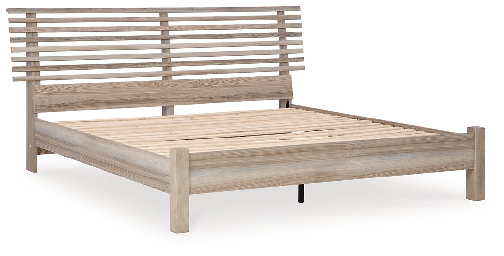 Hasbrick Slat Bed - Yulissa Home Furnishings (NJ)