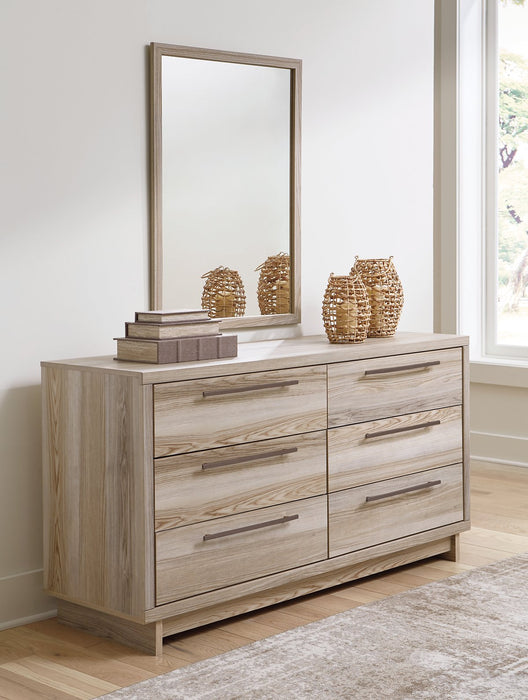 Hasbrick Dresser and Mirror - Yulissa Home Furnishings (NJ)