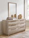 Hasbrick Dresser and Mirror - Yulissa Home Furnishings (NJ)