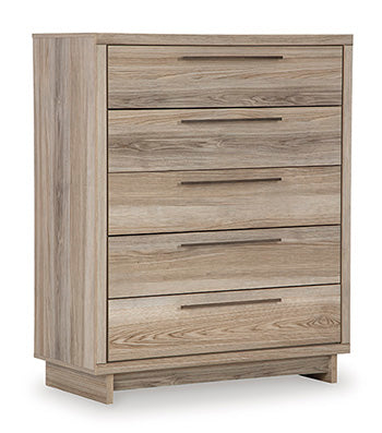 Hasbrick Wide Chest of Drawers - Yulissa Home Furnishings (NJ)