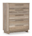 Hasbrick Wide Chest of Drawers - Yulissa Home Furnishings (NJ)