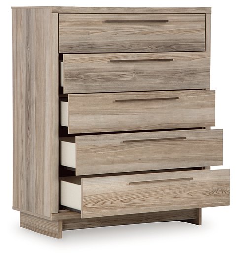 Hasbrick Wide Chest of Drawers - Yulissa Home Furnishings (NJ)