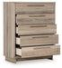 Hasbrick Wide Chest of Drawers - Yulissa Home Furnishings (NJ)