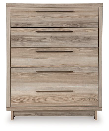 Hasbrick Wide Chest of Drawers - Yulissa Home Furnishings (NJ)