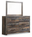 Drystan Dresser and Mirror - Yulissa Home Furnishings (NJ)