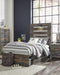 Drystan Bed with 4 Storage Drawers - Yulissa Home Furnishings (NJ)