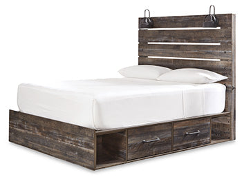 Drystan Bed with 4 Storage Drawers - Yulissa Home Furnishings (NJ)