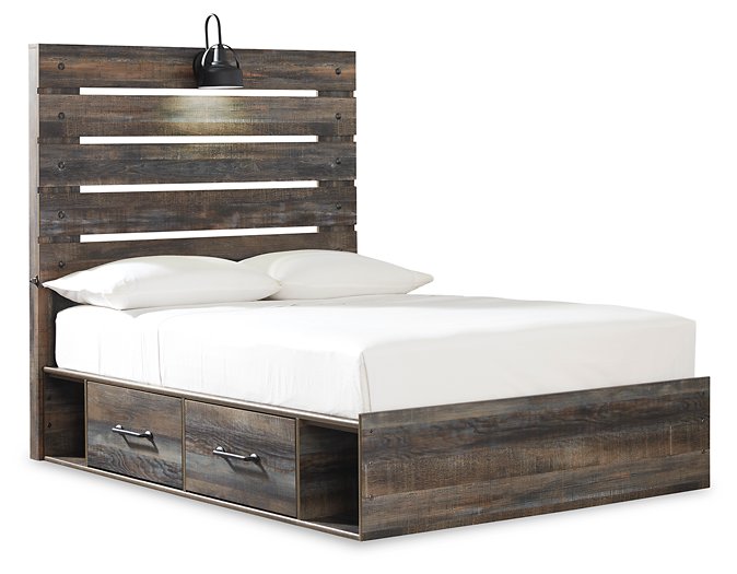 Drystan Bed with 4 Storage Drawers - Yulissa Home Furnishings (NJ)