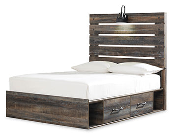 Drystan Bed with 4 Storage Drawers - Yulissa Home Furnishings (NJ)