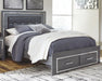 Lodanna Bed with 2 Storage Drawers - Yulissa Home Furnishings (NJ)