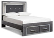 Lodanna Bed with 2 Storage Drawers - Yulissa Home Furnishings (NJ)