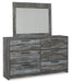 Baystorm Dresser and Mirror - Yulissa Home Furnishings (NJ)