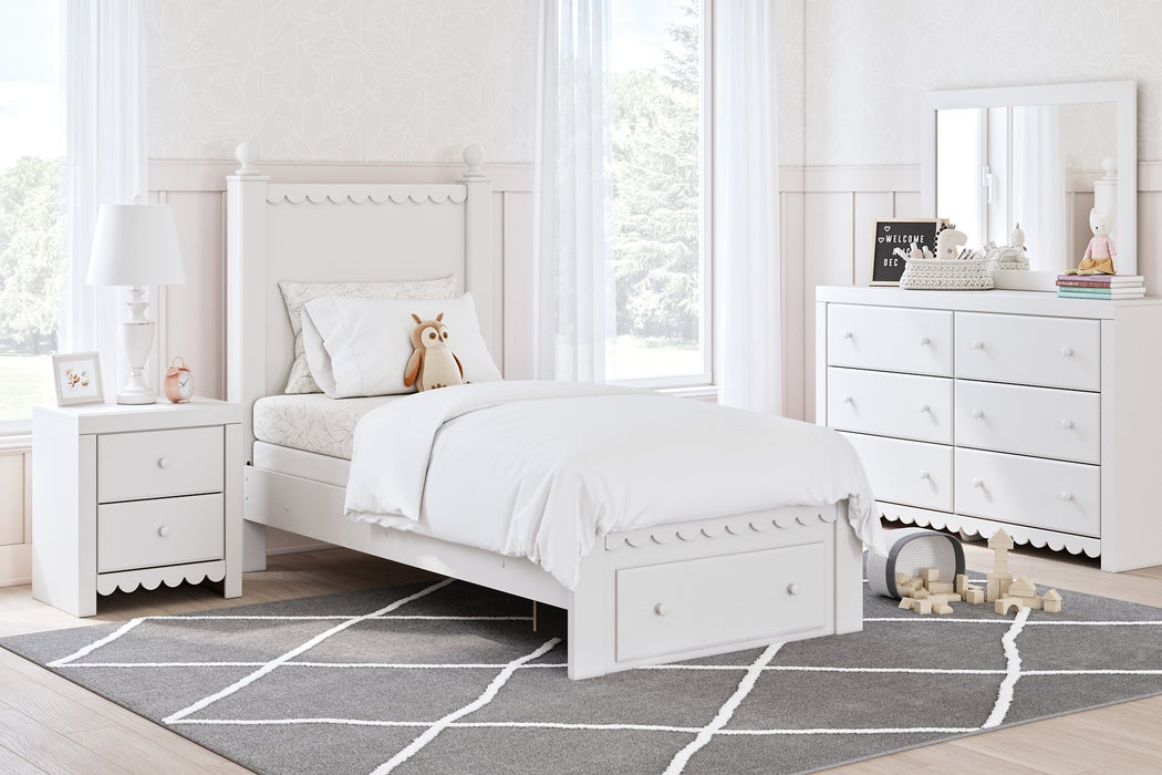 Mollviney Panel Storage Bed - Yulissa Home Furnishings (NJ)