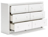 Mollviney Dresser and Mirror - Yulissa Home Furnishings (NJ)