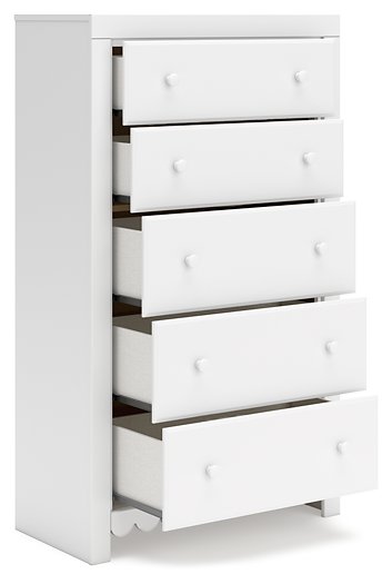 Mollviney Chest of Drawers - Yulissa Home Furnishings (NJ)