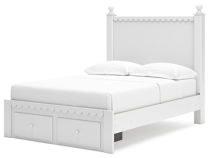 Mollviney Panel Storage Bed - Yulissa Home Furnishings (NJ)