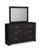 Belachime Dresser and Mirror - Yulissa Home Furnishings (NJ)