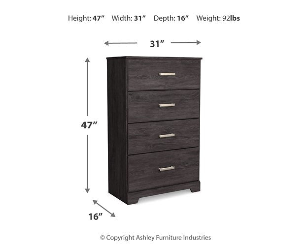 Belachime Chest of Drawers - Yulissa Home Furnishings (NJ)