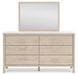 Cadmori Dresser and Mirror - Yulissa Home Furnishings (NJ)