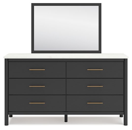 Cadmori Dresser and Mirror - Yulissa Home Furnishings (NJ)