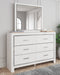 Altyra Dresser and Mirror - Yulissa Home Furnishings (NJ)