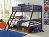 Halanton Youth Bunk Bed with 1 Large Storage Drawer - Yulissa Home Furnishings (NJ)