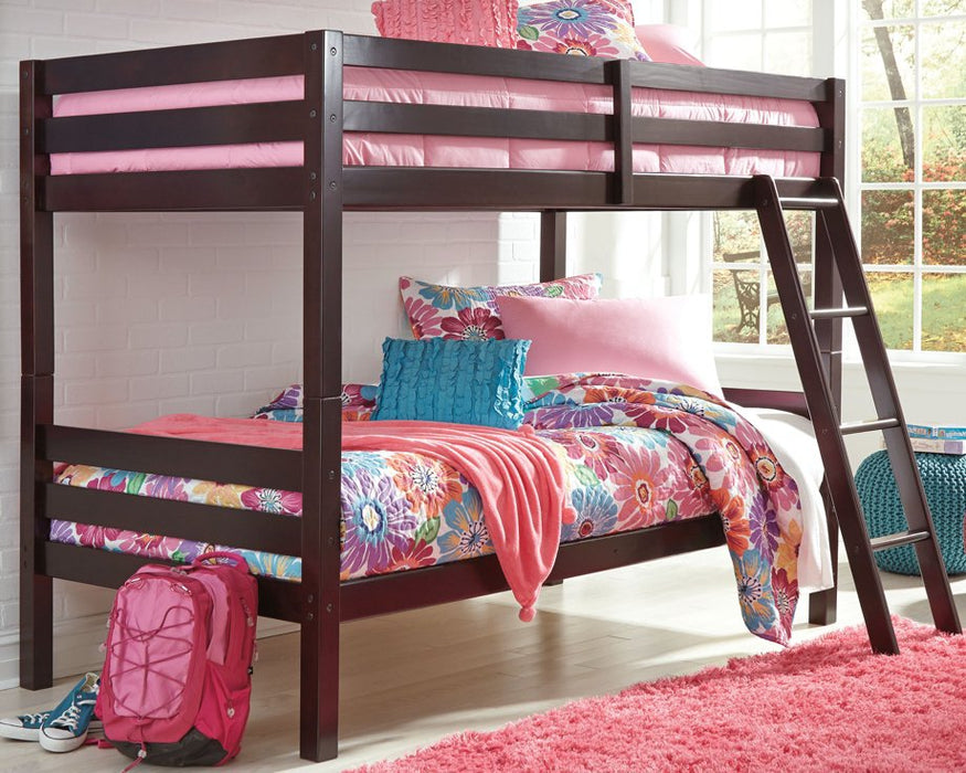 Halanton Youth Bunk Bed with 1 Large Storage Drawer - Yulissa Home Furnishings (NJ)