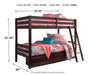 Halanton Youth Bunk Bed with 1 Large Storage Drawer - Yulissa Home Furnishings (NJ)