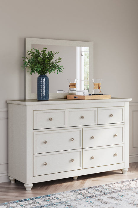 Grantoni Dresser and Mirror - Yulissa Home Furnishings (NJ)