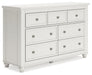 Grantoni Dresser and Mirror - Yulissa Home Furnishings (NJ)