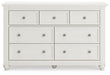 Grantoni Dresser and Mirror - Yulissa Home Furnishings (NJ)