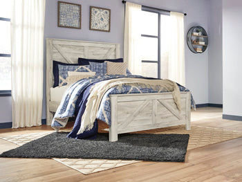 Bellaby Crossbuck Bed - Yulissa Home Furnishings (NJ)