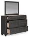 Nanforth Dresser and Mirror - Yulissa Home Furnishings (NJ)