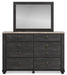 Nanforth Dresser and Mirror - Yulissa Home Furnishings (NJ)