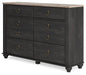 Nanforth Dresser and Mirror - Yulissa Home Furnishings (NJ)