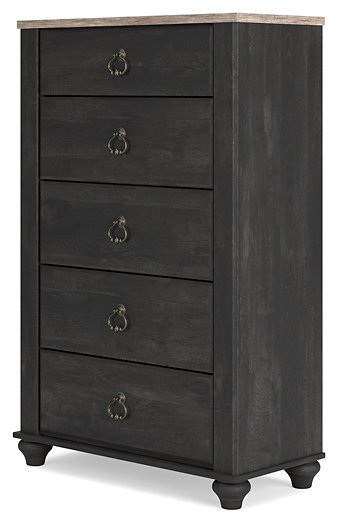 Nanforth Chest of Drawers - Yulissa Home Furnishings (NJ)