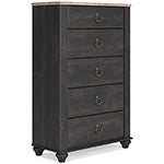 Nanforth Chest of Drawers - Yulissa Home Furnishings (NJ)