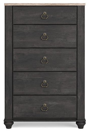 Nanforth Chest of Drawers - Yulissa Home Furnishings (NJ)