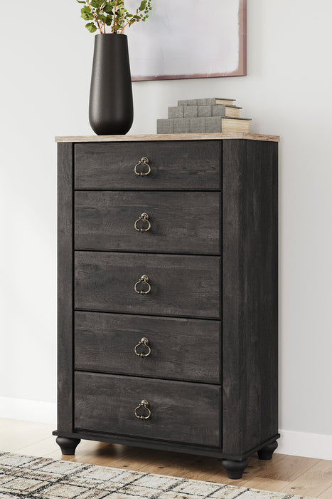 Nanforth Chest of Drawers - Yulissa Home Furnishings (NJ)