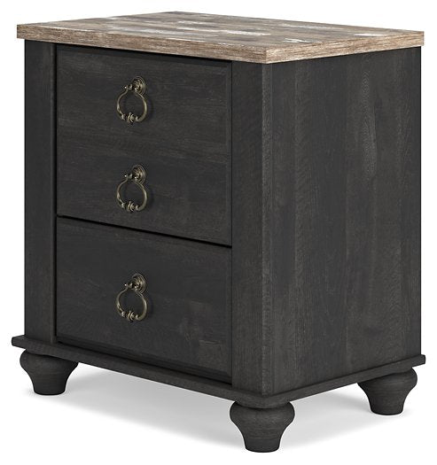 Nanforth Nightstand - Yulissa Home Furnishings (NJ)