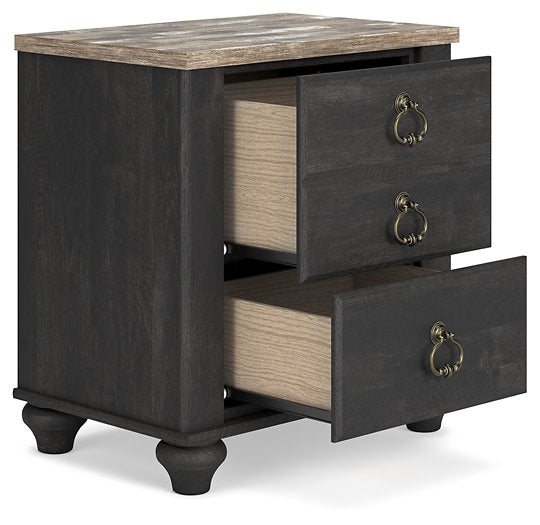 Nanforth Nightstand - Yulissa Home Furnishings (NJ)