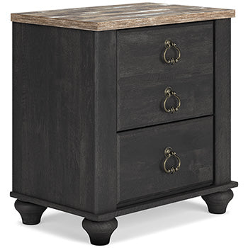 Nanforth Nightstand - Yulissa Home Furnishings (NJ)