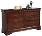 Alisdair Dresser and Mirror - Yulissa Home Furnishings (NJ)